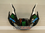 Kit de carénage injecté pour YZF-R6 98-02 - Noir - Monster #OYO87906000