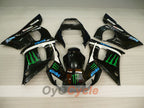 Kit de carénage injecté pour YZF-R6 98-02 - Noir - Monster #OYO87906000