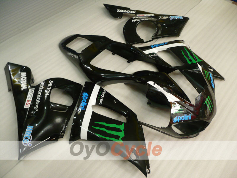 Kit de carénage injecté pour YZF-R6 98-02 - Noir - Monster #OYO87906000 Image principale du produit