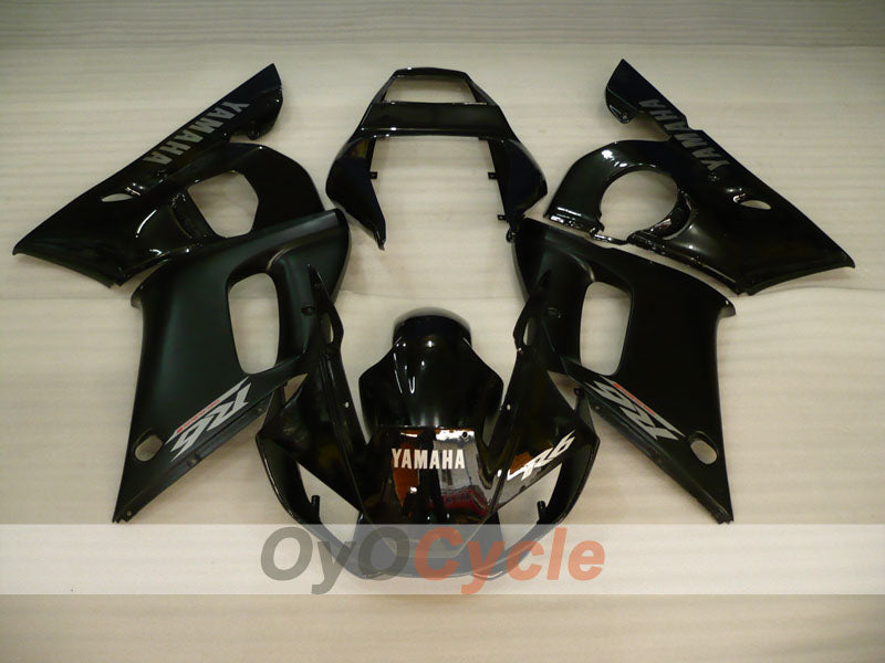 Kit de carénage injecté pour YZF-R6 98-02 - Noir, mat - Style d'usine #OYO87906001 Image secondaire du produit