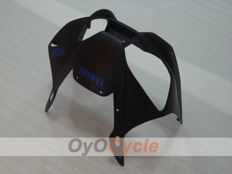 Kit de carénage injecté pour YZF-R6 98-02 - Bleu, noir, mat - Style d'usine #OYO87906002