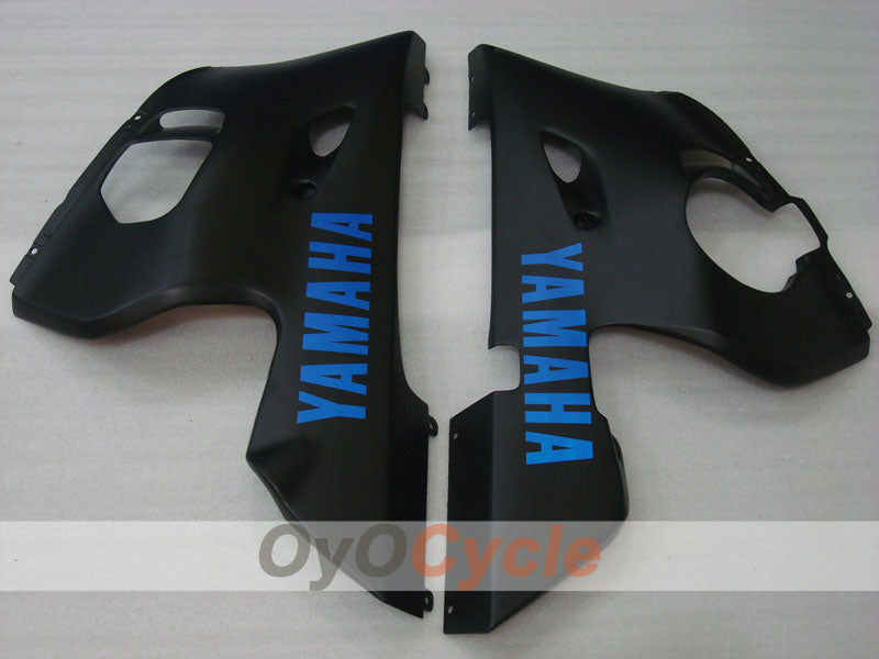 Kit de carénage injecté pour YZF-R6 98-02 - Bleu, noir, mat - Style d'usine #OYO87906002