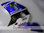 Kit de carénage injecté pour YZF-R6 98-02 - Bleu, Blanc, Noir - Monster #OYO87906006