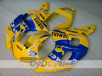 Kit de carénage injecté pour YZF-R6 98-02 - Jaune, Bleu - Camel, MOTUL #OYO87906007