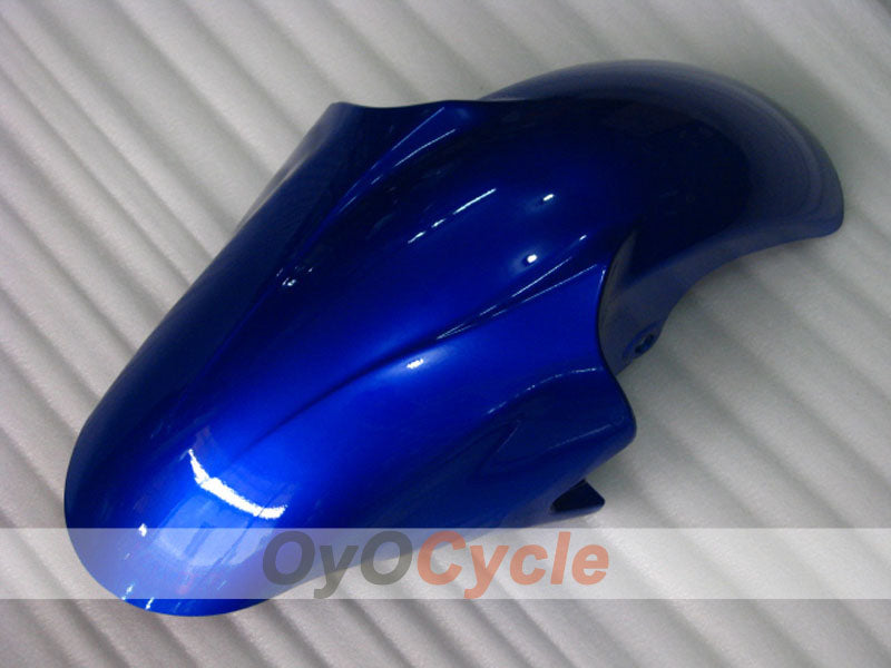 Kit de carénage injecté pour YZF-R6 98-02 - Bleu, Noir - Style d'usine #OYO87906009