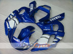 Kit de carénage injecté pour YZF-R6 98-02 - Bleu, Blanc - Style d'usine #OYO87906012