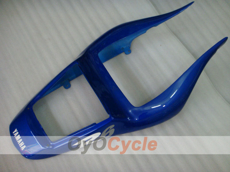Kit de carénage injecté pour YZF-R6 98-02 - Bleu, Blanc - Style d'usine #OYO87906012