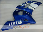 Kit de carénage injecté pour YZF-R6 98-02 - Bleu, Blanc - Style d'usine #OYO87906012