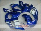 Kit de carénage injecté pour YZF-R6 98-02 - Bleu, Blanc - Style d'usine #OYO87906012