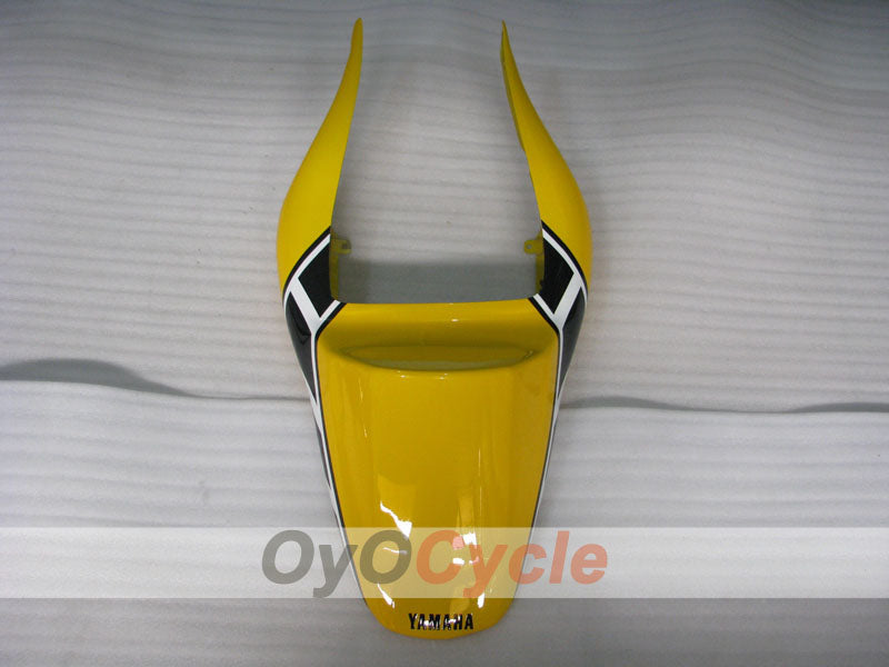 Kit de carénage injecté pour YZF-R6 98-02 - Jaune, Blanc - Style d'usine #OYO87906013
