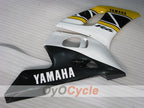 Kit de carénage injecté pour YZF-R6 98-02 - Jaune, Blanc - Style d'usine #OYO87906013