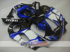 Kit de carénage injecté pour YZF-R6 98-02 - Bleu, Noir - Style d'usine #OYO87906015