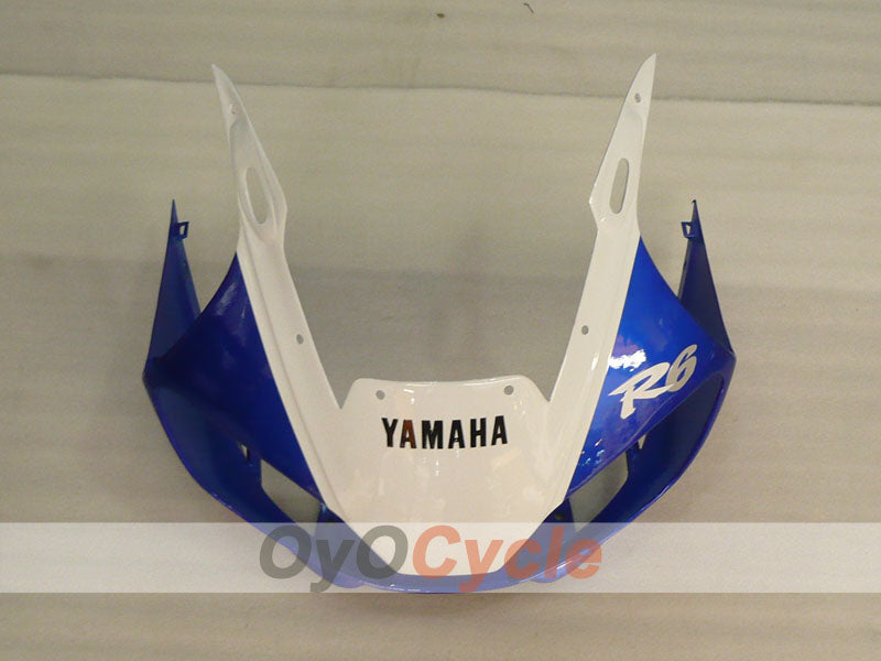 Kit de carénages à injection pour YZF-R6 98-02 - Bleu, Blanc - Style d'origine #OYO87906018