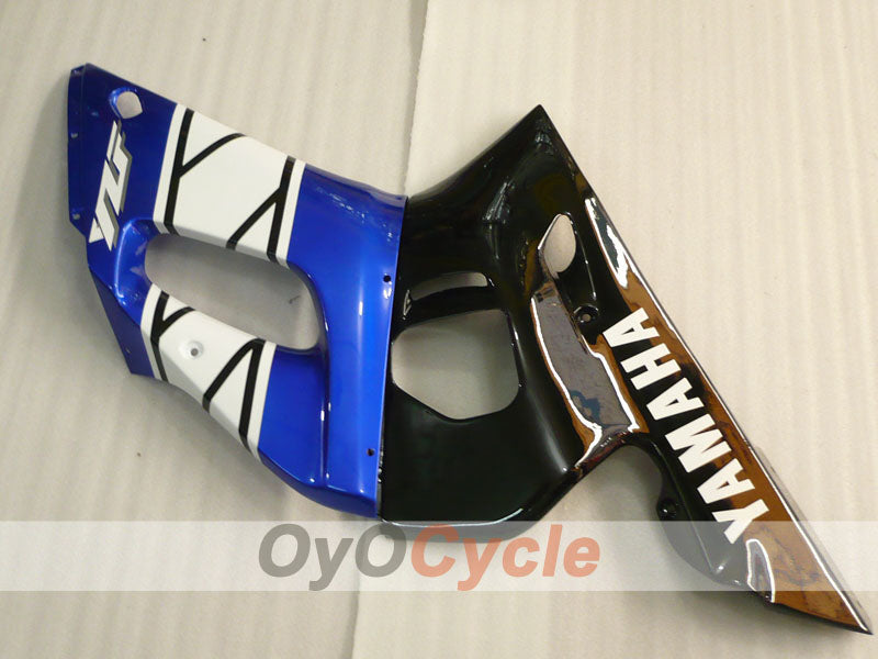 Kit de carénages à injection pour YZF-R6 98-02 - Bleu, Blanc - Style d'origine #OYO87906018