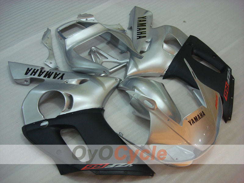 Kit de carénages à injection pour YZF-R6 98-02 - Noir, Argent, Mat - Style d'origine #OYO87906019