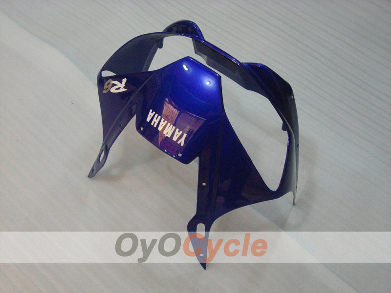 Kit de carénages à injection pour YZF-R6 98-02 - Bleu, Blanc - Style d'origine #OYO87906020