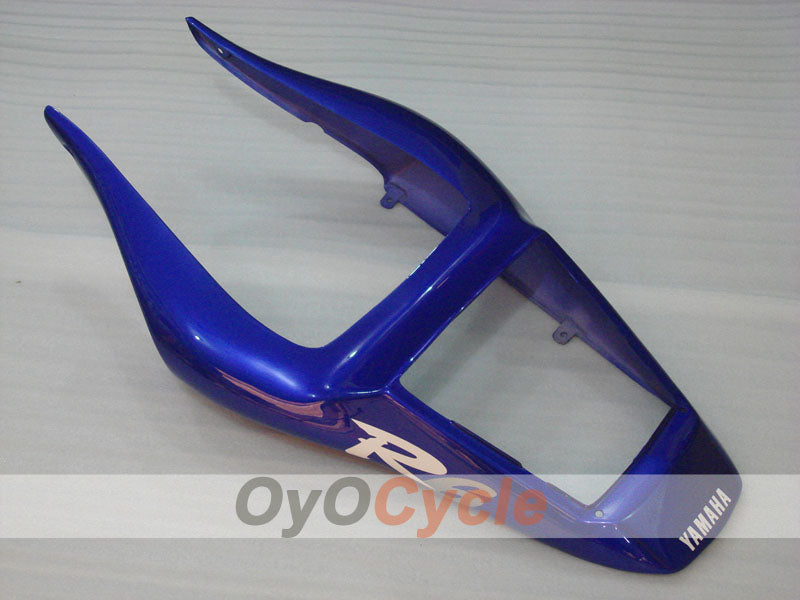 Kit de carénages à injection pour YZF-R6 98-02 - Bleu, Blanc - Style d'origine #OYO87906020
