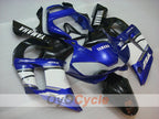 Kit de carénages à injection pour YZF-R6 98-02 - Bleu, Blanc - Style d'origine #OYO87906020