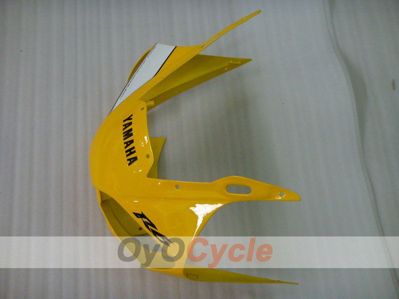 Kit de carénages à injection pour YZF-R6 98-02 - Jaune, Blanc - Style d'origine #OYO87906021