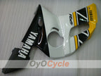 Kit de carénages à injection pour YZF-R6 98-02 - Jaune, Blanc - Style d'origine #OYO87906021
