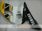 Kit de carénages à injection pour YZF-R6 98-02 - Jaune, Blanc - Style d'origine #OYO87906021
