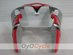 Kit de carénages à injection pour NINJA ZX-6R 00-02 - Rouge, Noir, Argent - Style d'origine #OYO87906024