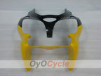 Kit de carénages à injection pour NINJA ZX-6R 00-02 - Jaune, Noir - Style d'origine #OYO87906027