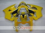Kit de carénages à injection pour NINJA ZX-6R 00-02 - Jaune, Noir - Style d'origine #OYO87906027