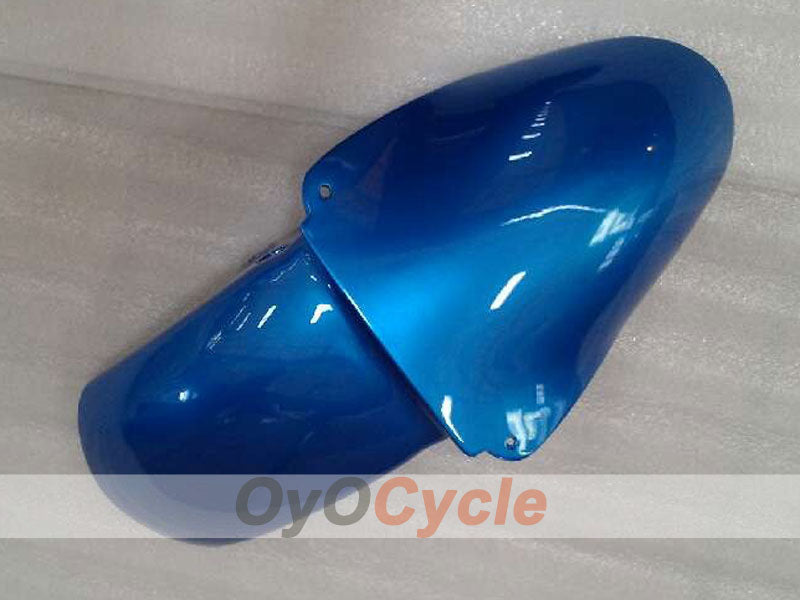 Kit de carénages à injection pour NINJA ZX-6R 00-02 - Bleu - Sans autocollant / décalcomanie, style d'origine #OYO87906028