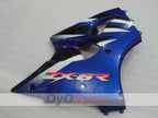 Kit de carénages à injection pour NINJA ZX-6R 00-02 - Bleu, Blanc, Noir - Style d'origine #OYO87906029