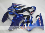 Kit de carénages à injection pour NINJA ZX-6R 00-02 - Bleu, Blanc, Noir - Style d'origine #OYO87906029