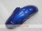 Kit de carénages à injection pour NINJA ZX-6R 00-02 - Bleu, Blanc, Noir - Style d'origine #OYO87906029