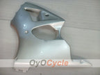 Kit de carénage à injection pour NINJA ZX-6R 00-02 - Argent - Sans autocollant / décalcomanie, style d'usine #OYO87906031