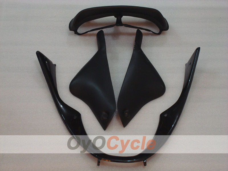 Kit de carénage à injection pour NINJA ZX-6R 00-02 - Bleu, Noir - Flamme #OYO87906033