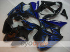 Kit de carénage à injection pour NINJA ZX-6R 00-02 - Bleu, Noir - Flamme #OYO87906033