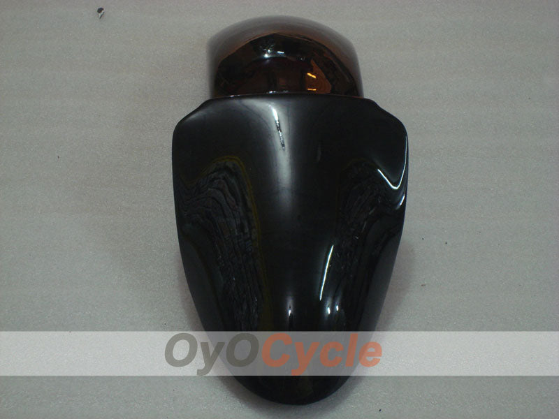 Kit de carénage à injection pour NINJA ZX-6R 00-02 - Bleu, Noir - Flamme #OYO87906033