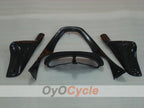 Kit de carénage à injection pour NINJA ZX-6R 00-02 - Bleu, Noir - Flamme #OYO87906033