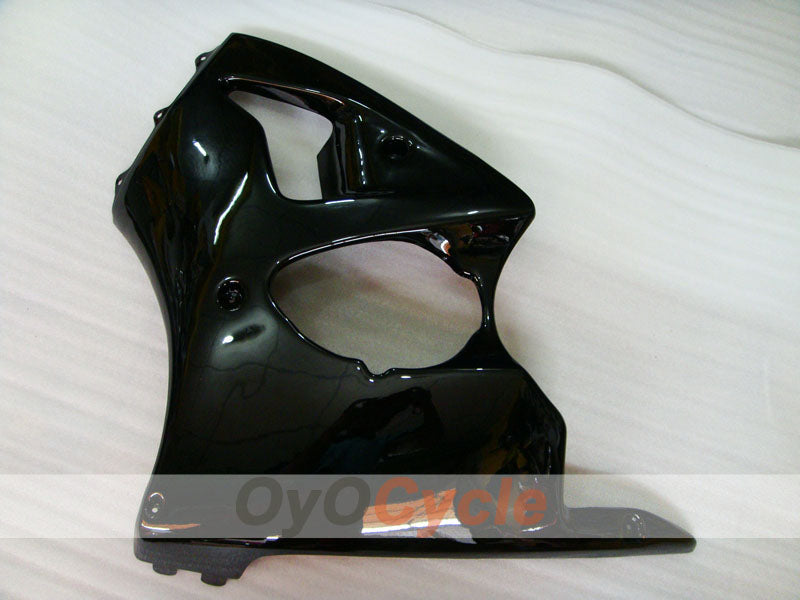 Kit de carénage à injection pour NINJA ZX-6R 00-02 - Noir - Style d'usine #OYO87906034