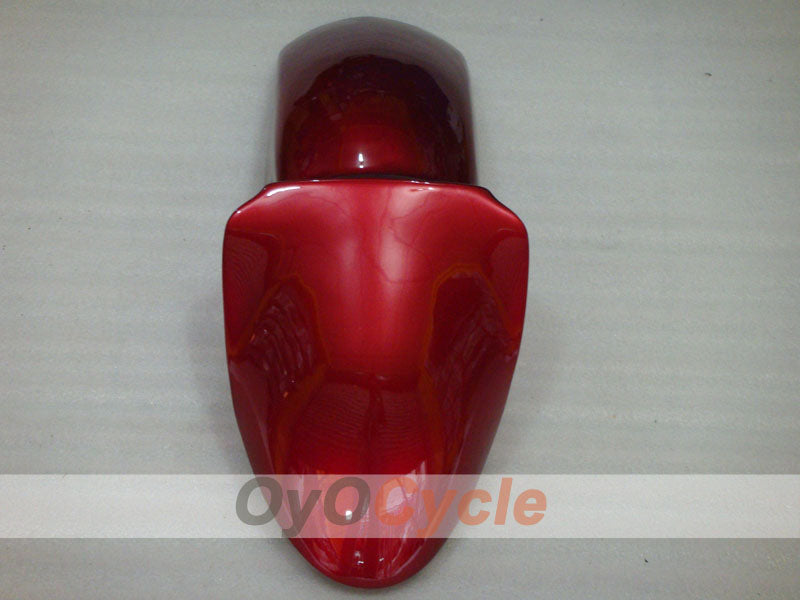 Kit de carénage à injection pour NINJA ZX-6R 00-02 - Rouge, Noir - Flamme #OYO87906035