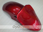 Kit de carénage à injection pour NINJA ZX-6R 00-02 - Rouge, Noir - Flamme #OYO87906035