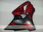 Kit de carénage à injection pour NINJA ZX-6R 00-02 - Rouge, Noir - Flamme #OYO87906035