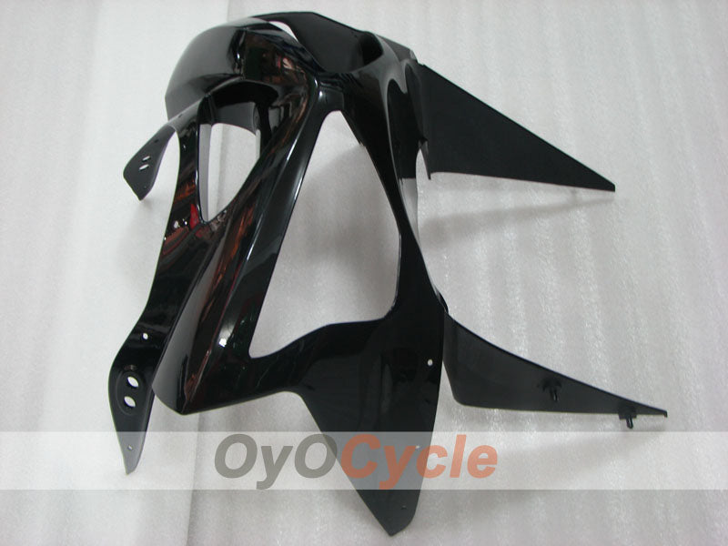 Kit de carénage à injection pour NINJA ZX-6R 03-04 - Noir - Flamme #OYO87906037