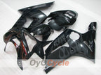 Kit de carénage à injection pour NINJA ZX-6R 03-04 - Noir - Flamme #OYO87906037