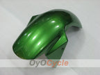 Kit de carénage à injection pour NINJA ZX-6R 03-04 - Vert, Noir - Flamme #OYO87906038