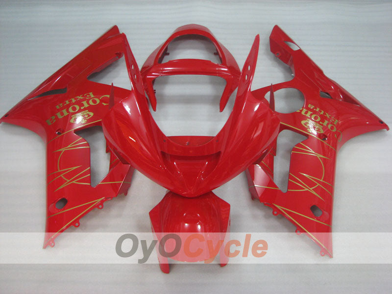 Kit de carénage à injection pour NINJA ZX-6R 03-04 - Rouge - Corona #OYO87906040 Image secondaire du produit