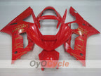 Kit de carénage à injection pour NINJA ZX-6R 03-04 - Rouge - Corona #OYO87906040