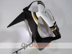 Kit de carénage à injection pour NINJA ZX-6R 03-04 - Blanc, Noir - Lucky Strike #OYO87906041
