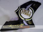 Kit de carénage à injection pour NINJA ZX-6R 03-04 - Blanc, Noir - Lucky Strike #OYO87906041