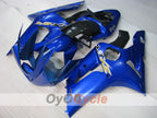 Kit de carénages injectés pour NINJA ZX-6R 03-04 - Bleu - Style d’origine #OYO87906042