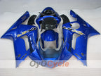 Kit de carénages injectés pour NINJA ZX-6R 03-04 - Bleu - Style d’origine #OYO87906042